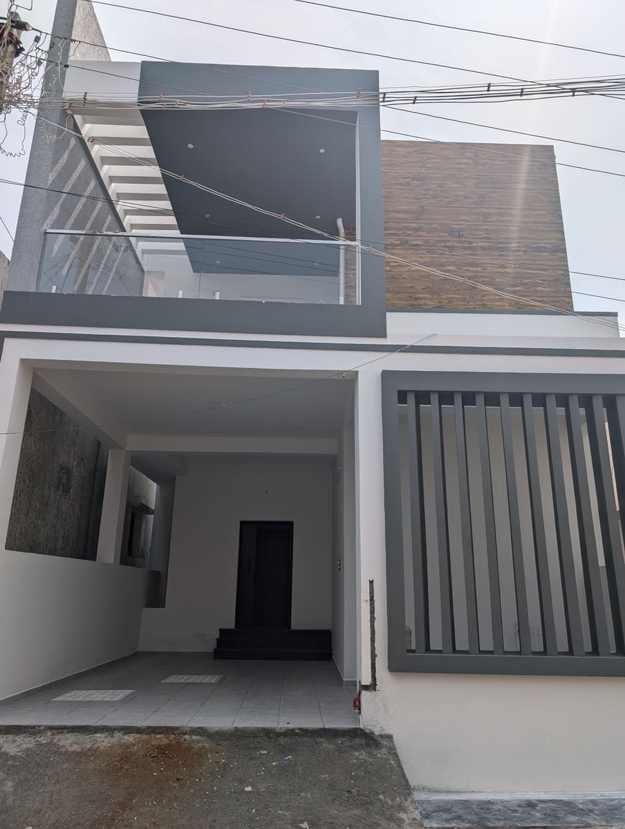 High Cube Residence, Surya Nagar, Theni — a completed Poriyaalan home