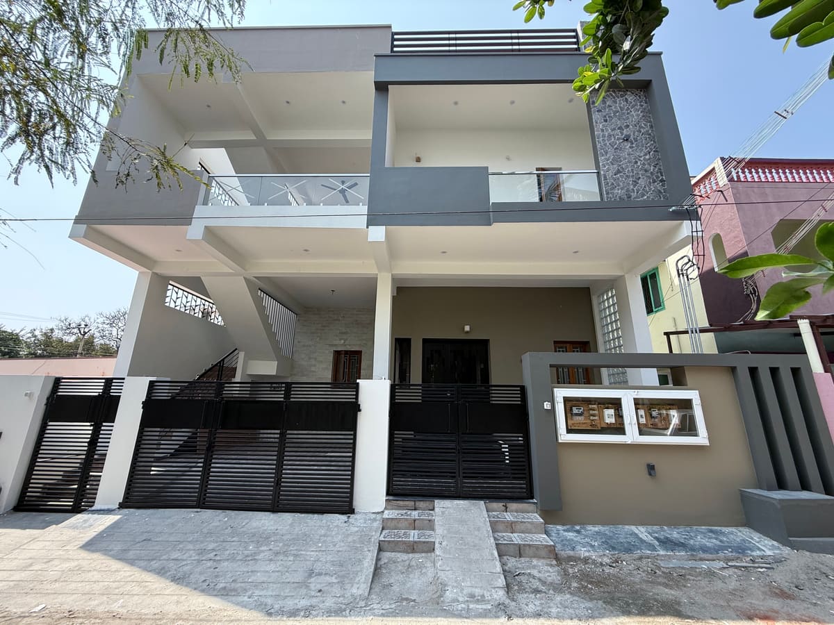 Rajkumar Residence, NRT Nagar, Theni — a completed Poriyaalan home