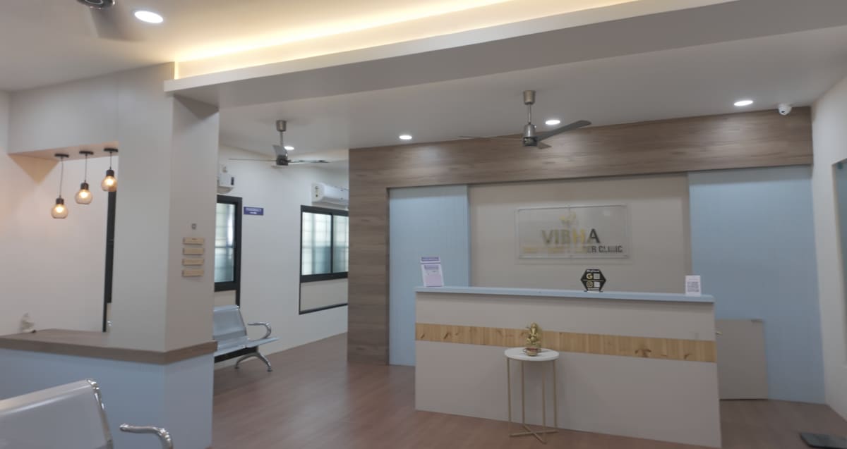Vibha Skin Clinic, Thillai Nagar, Trichy — a completed Poriyaalan commercial project